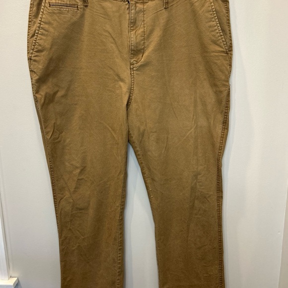 Old Navy Khaki Lived in Straight Pants (Built in Flex) - Picture 7 of 7
